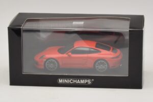 Porsche 911 991.2 Carrera 4S Oranje Minichamps 1:43 410067241 Metaal — afbeelding 5 van 5