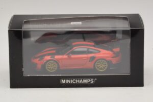 Porsche 911 991.2 GT2 RS Weissach Package Oranje Minichamps 1:43 410067224 Metaal — afbeelding 5 van 5
