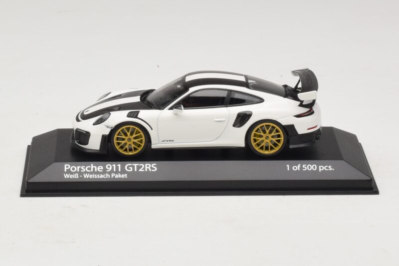Porsche 911 991.2 GT2 RS Weissach Package Wit Minichamps 1:43 410067222 Metaal