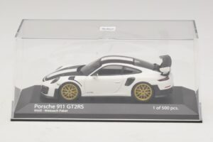 Porsche 911 991.2 GT2 RS Weissach Package Wit Minichamps 1:43 410067222 Metaal — afbeelding 4 van 5
