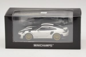 Porsche 911 991.2 GT2 RS Weissach Package Wit Minichamps 1:43 410067222 Metaal — afbeelding 5 van 5