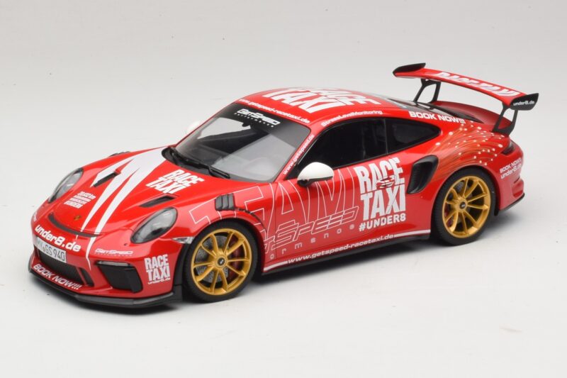 Porsche 911 991.2 GT3 RS GerSpeed Race Taxi Minichamps 1:18 155068227 Metaal