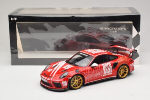 Porsche 911 991.2 GT3 RS GerSpeed Race Taxi Minichamps 1:18 155068227 Metaal — afbeelding 6 van 6