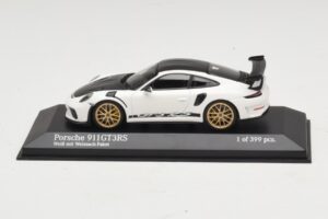 Porsche 911 991.2 GT3 RS Wit Met Weissach Package Minichamps 1:43 410067022 Metaal