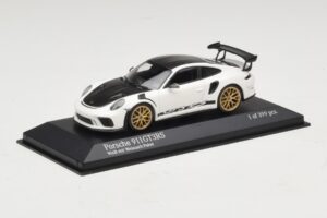 Porsche 911 991.2 GT3 RS Wit Met Weissach Package Minichamps 1:43 410067022 Metaal — afbeelding 2 van 5