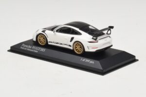 Porsche 911 991.2 GT3 RS Wit Met Weissach Package Minichamps 1:43 410067022 Metaal — afbeelding 3 van 5