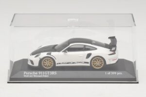 Porsche 911 991.2 GT3 RS Wit Met Weissach Package Minichamps 1:43 410067022 Metaal — afbeelding 4 van 5