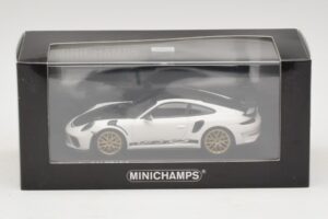 Porsche 911 991.2 GT3 RS Wit Met Weissach Package Minichamps 1:43 410067022 Metaal — afbeelding 5 van 5