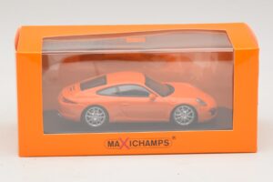Porsche 911 991 Carrera S Oranje Maxichamps 1:43 940060221 Metaal — afbeelding 5 van 5