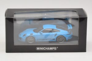 Porsche 911 991 GT3 RS Blauw Minichamps 1:43 410063222 Metaal — afbeelding 5 van 5