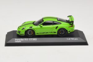 Porsche 911 991 GT3 RS Groen Minichamps 1:43 410063224 Metaal