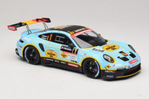 Porsche 911 992 Rally GT #1 C. Cherain / D. Withers Rallye de Wallonie 2025 IXO 1:18 18RMC254 Metaal — afbeelding 4 van 6