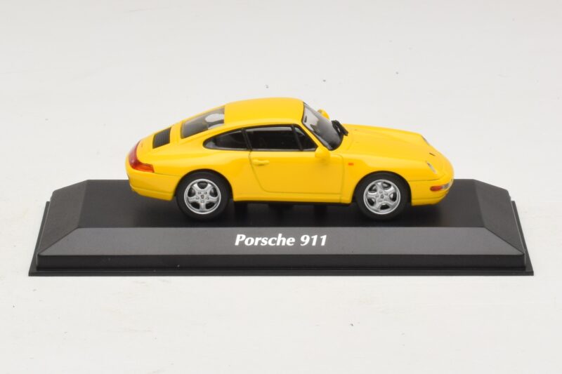 Porsche 911 993 Geel Maxichamps 1:43 940063000 Metaal