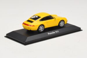 Porsche 911 993 Geel Maxichamps 1:43 940063000 Metaal — afbeelding 2 van 5