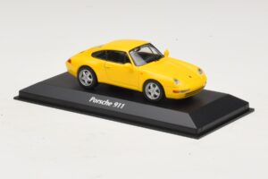 Porsche 911 993 Geel Maxichamps 1:43 940063000 Metaal — afbeelding 3 van 5
