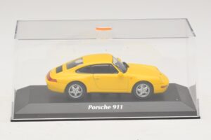 Porsche 911 993 Geel Maxichamps 1:43 940063000 Metaal — afbeelding 4 van 5