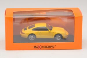Porsche 911 993 Geel Maxichamps 1:43 940063000 Metaal — afbeelding 5 van 5