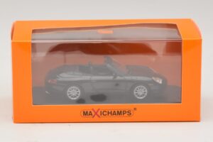 Porsche 911 996 Cabriolet Zwart Metallic Maxichamps 1:43 940061030 Metaal — afbeelding 5 van 5