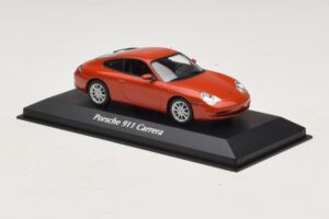 Porsche 911 996 Carrera Orange Metallic Maxichamps 1:43 940061021 Metaal — afbeelding 3 van 5