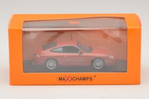 Porsche 911 996 Carrera Orange Metallic Maxichamps 1:43 940061021 Metaal — afbeelding 5 van 5
