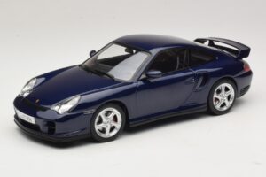 Porsche 911 996 GT2 Donkerblauw Metallic KK-Scale 1:18 KKDC181452 Metaal