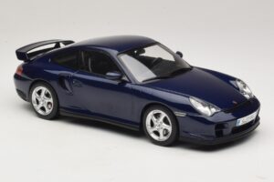 Porsche 911 996 GT2 Donkerblauw Metallic KK-Scale 1:18 KKDC181452 Metaal — afbeelding 4 van 6
