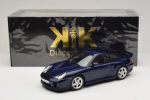 Porsche 911 996 GT2 Donkerblauw Metallic KK-Scale 1:18 KKDC181452 Metaal — afbeelding 6 van 6