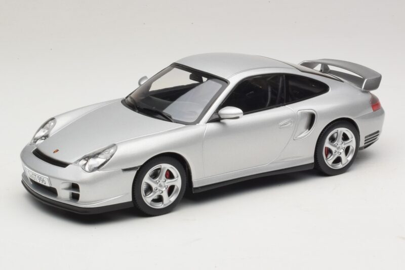 Porsche 911 996 GT2 Zilver KK-Scale 1:18 KKDC181451 Metaal