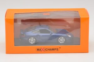 Porsche 911 996 Turbo Blue Metallic Maxichamps 1:43 940069301 Metaal — afbeelding 5 van 5