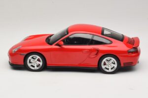 Porsche 911 996 Turbo Rood KK-Scale 1:18 KKDC181474 Metaal — afbeelding 3 van 6