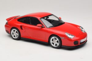 Porsche 911 996 Turbo Rood KK-Scale 1:18 KKDC181474 Metaal — afbeelding 4 van 6