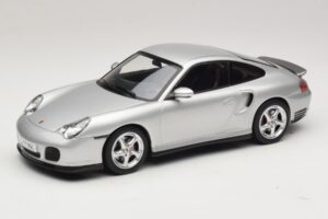 Porsche 911 996 Turbo Zilver KK-Scale 1:18 KKDC181471 Metaal