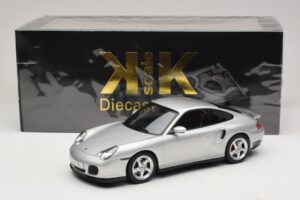 Porsche 911 996 Turbo Zilver KK-Scale 1:18 KKDC181471 Metaal — afbeelding 6 van 6