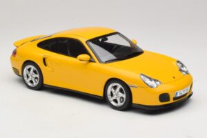 Porsche 911 996 Turbo Geel KK-Scale 1:18 KKDC181473 Metaal — afbeelding 4 van 6