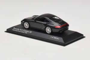 Porsche 911 997 Carrera 4S Grijs Metallic Minichamps 1:43 403066430 Metaal — afbeelding 3 van 5