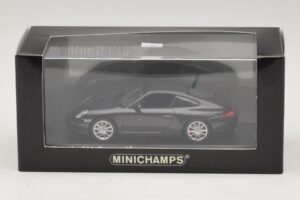 Porsche 911 997 Carrera 4S Grijs Metallic Minichamps 1:43 403066430 Metaal — afbeelding 5 van 5