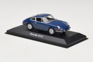 Porsche 911S Blauw Maxichamps 1:43 940067121 Metaal — afbeelding 3 van 5