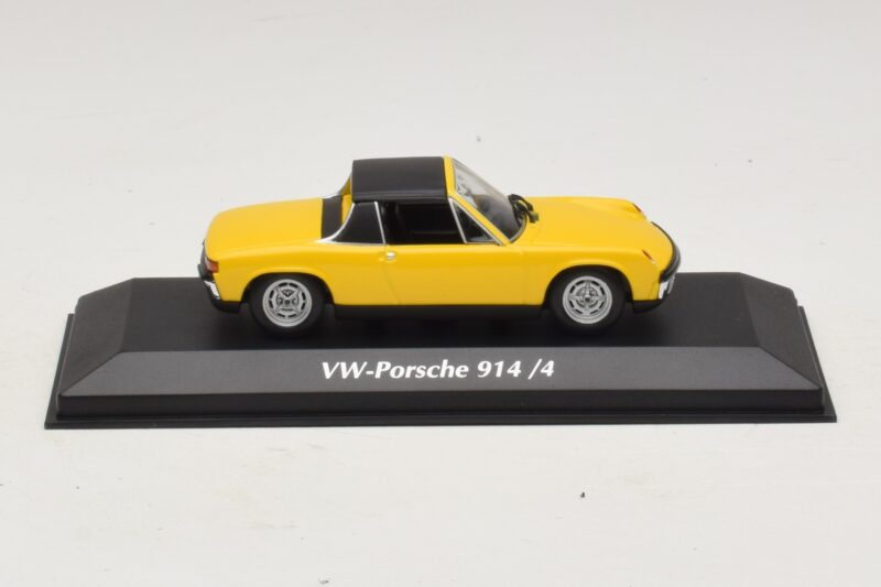 Porsche 914/4 Geel Maxichamps 1:43 940065661 Metaal