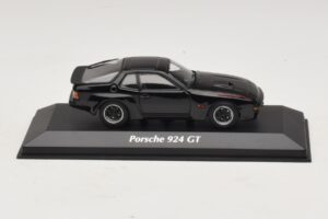 Porsche 924 GT Zwart Maxichamps 1:43 940066124 Metaal