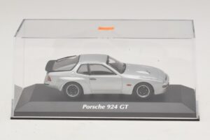 Porsche 924 GT Zilver Maxichamps 1:43 940066122 Metaal — afbeelding 4 van 5