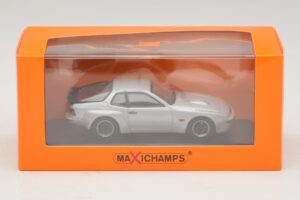 Porsche 924 GT Zilver Maxichamps 1:43 940066122 Metaal — afbeelding 5 van 5