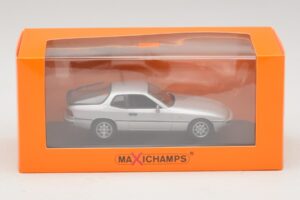Porsche 924 Zilver Maxichamps 1:43 940062120 Metaal — afbeelding 5 van 5