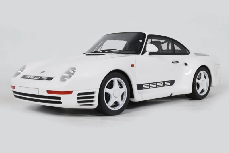 Porsche 959 Sport Grand Prix White GT Spirit 1:12 GT1006 Hars