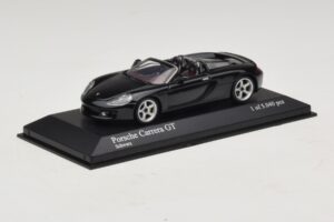 Porsche Carrera GT Zwart Minichamps 1:43 430060230 Metaal — afbeelding 2 van 5