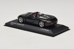 Porsche Carrera GT Zwart Minichamps 1:43 430060230 Metaal — afbeelding 3 van 5