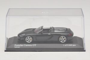 Porsche Carrera GT Zwart Minichamps 1:43 430060230 Metaal — afbeelding 4 van 5