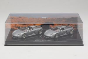 Porsche Carrera GT Spider & Coupé Set Zilver Minichamps 1:43 WAP02010314 Metaal — afbeelding 4 van 5