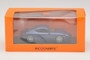 Porsche Cayman S 987 Blauw Metallic Maxichamps 1:43 940065621 Metaal — afbeelding 5 van 5