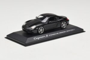 Porsche Cayman S 987 Porsche Design Edition 1 Zwart Minichamps 1:43 400065622 Metaal — afbeelding 2 van 5