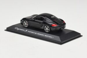 Porsche Cayman S 987 Porsche Design Edition 1 Zwart Minichamps 1:43 400065622 Metaal — afbeelding 3 van 5